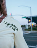 CREAM Sacramento Hottie Cropped Zip-Up Hoodie PRE-ORDER