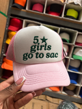 5 STAR GIRLY TRUCKER HAT